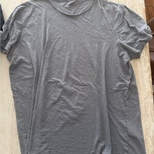All Saints Slate Gray Short Sleeve Tee